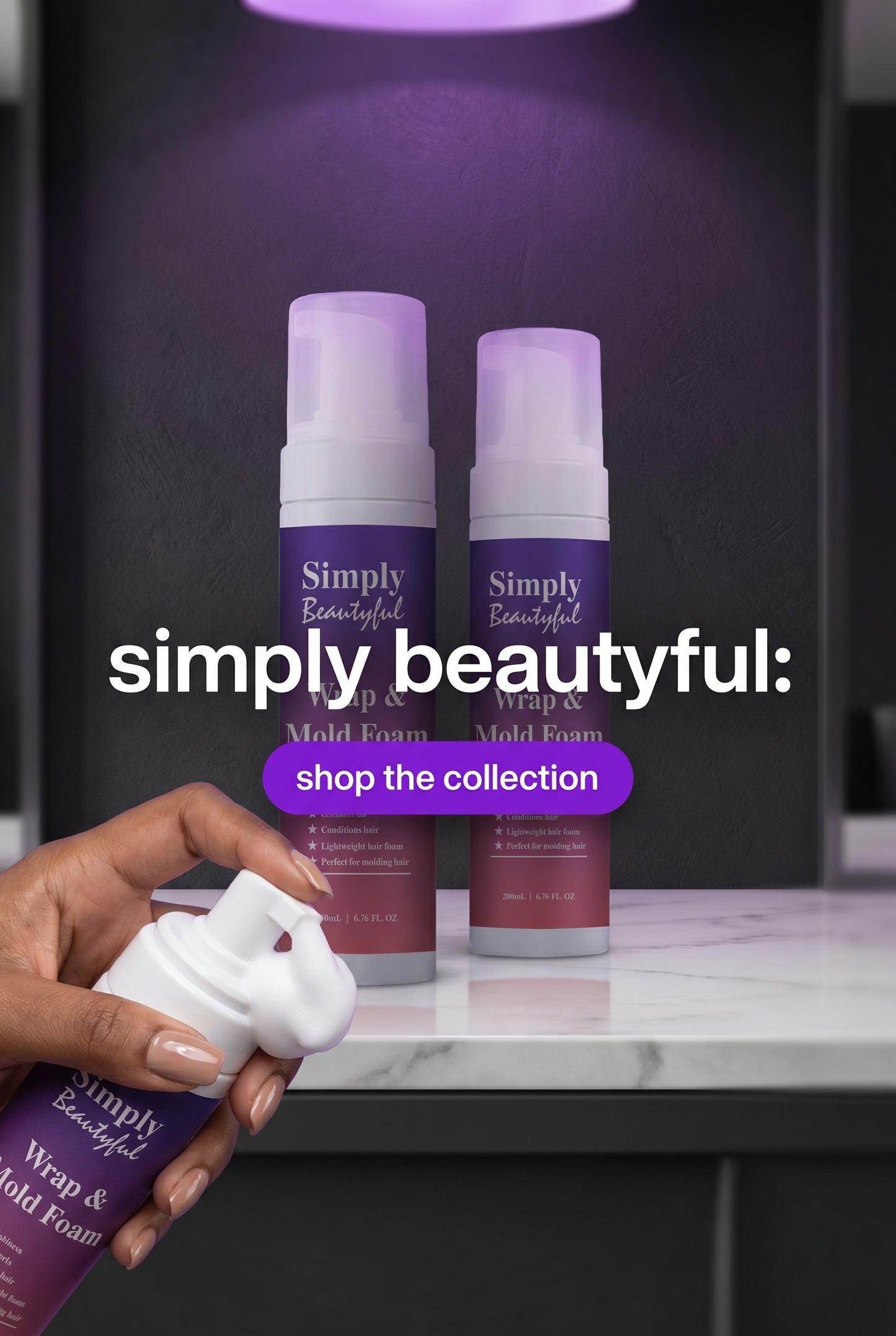 Simply Beautyful Wrap & Mold Foam
